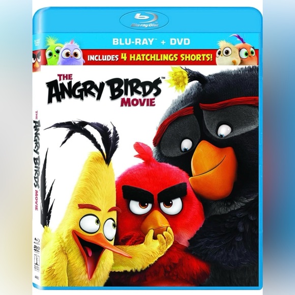 Other - The Angry Birds Movie Blu-ray and DVD